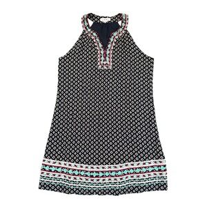 THML Dress Womens Medium Faye Blue Boho Chic Hippie Shift Sundress Anthropologie